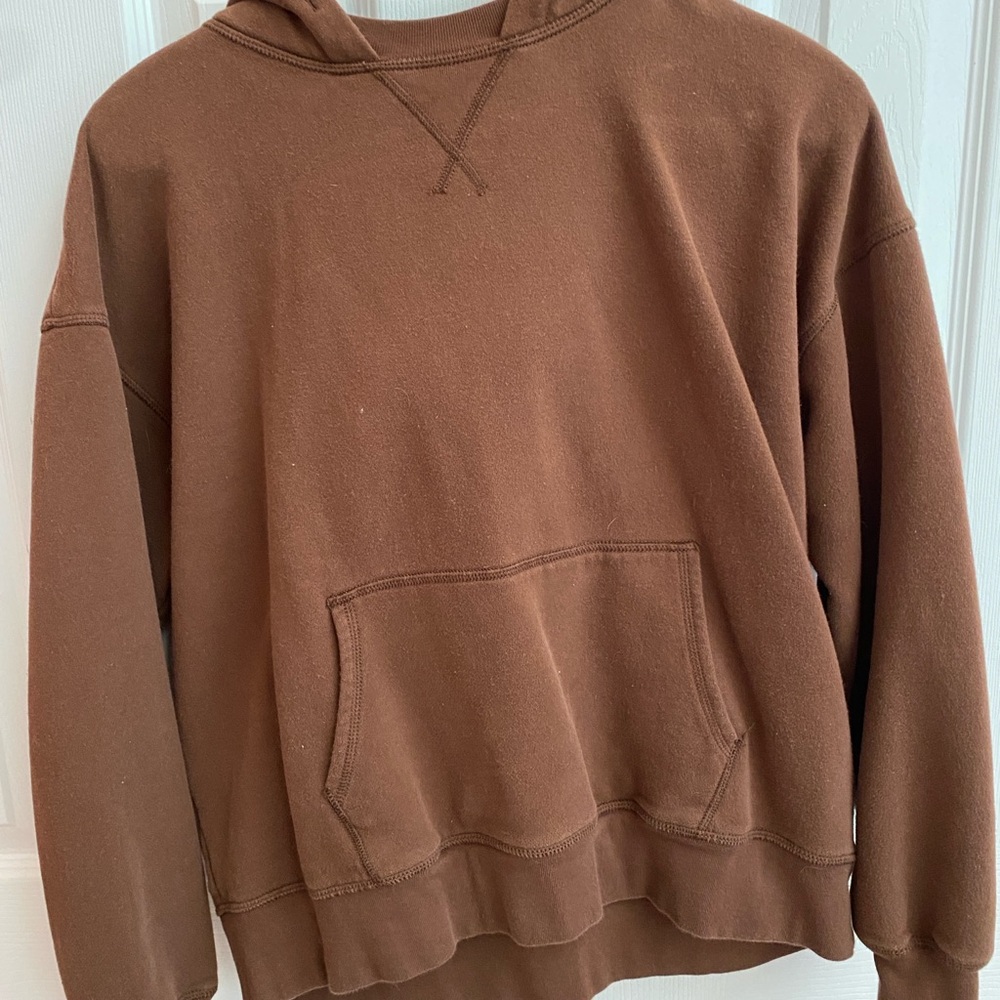 American Eagle Outfitters Brown Hoodie